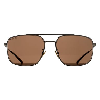 Gucci Square Herren Gold Braun GG2096SA