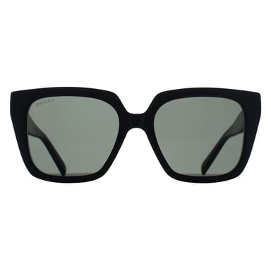 Gucci Square Womens Schwarz Grau GG2102S