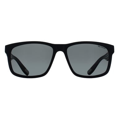 Nike Rechteckig Herren Glänzend Schwarz Grau Polarisiert Cruiser P FQ4678