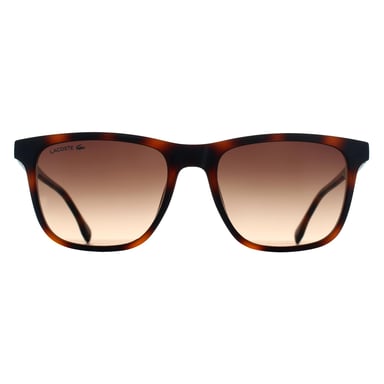 Lacoste Rectangle Herren Havanna Braun Gradient L6041S