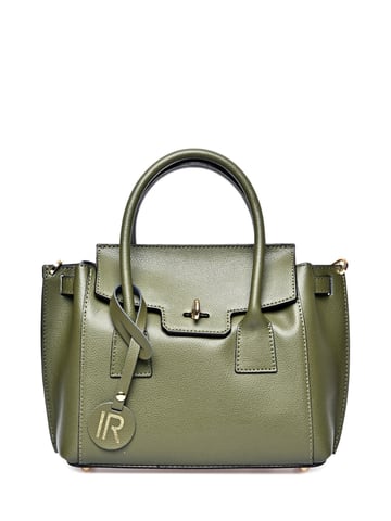 Isabella Rhea Grün Rindsledertasche