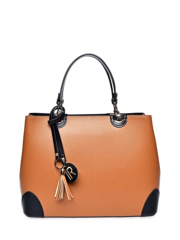 Isabella Rhea Rindsledertasche - Mehrfarbig