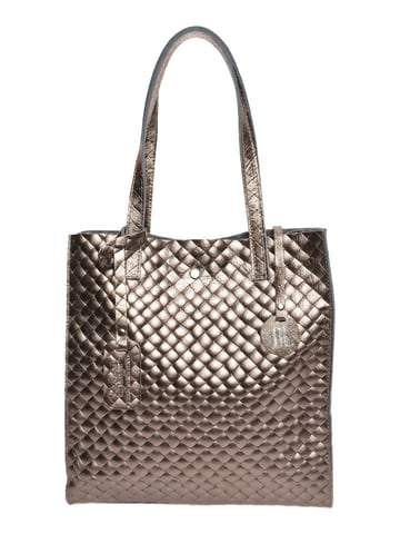 Anna Luchini Bronze Rindsledertasche