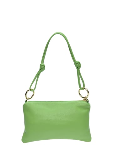 Anna Luchini Grün Rindsledertasche