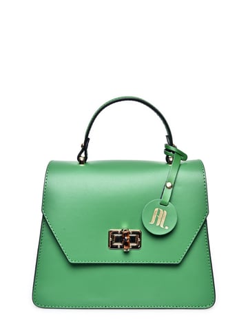 Anna Luchini Grün Rindsledertasche