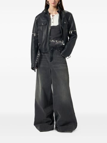 Grau 100% Co Kleidung Jeans