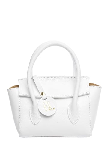 Anna Luchini Weiß Rindsledertasche