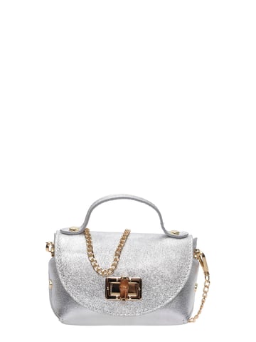 Roberta M Silber Rindsledertasche