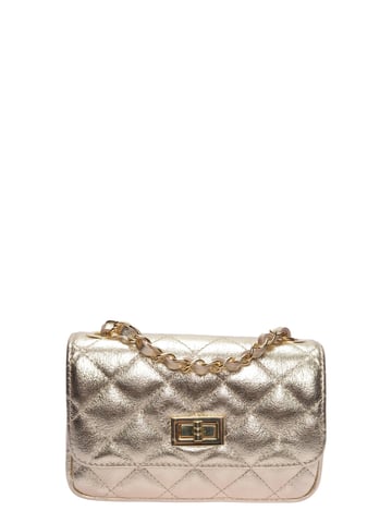 Luisa Vannini Gold Rindsledertasche
