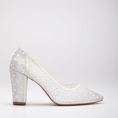 Margaret Elfenbein Spitze Stiletto
