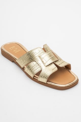 Notre Leder Flach Sandalen (Women)