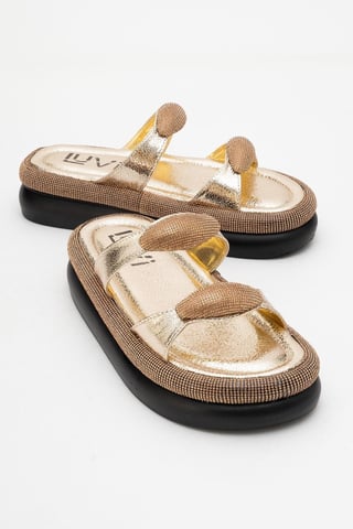 Finery Embellished Plateau Slide