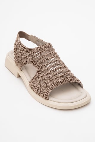 Weave Leder Geflochten Sandale (Women)