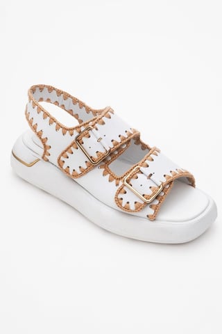 Douro Braided Rope Riemen Leder Sandale (Women)