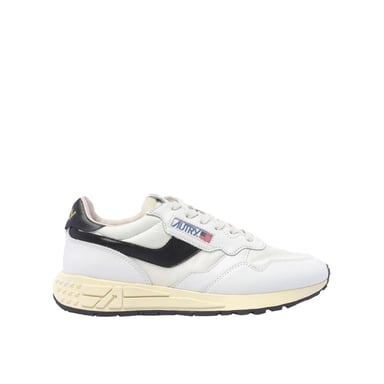 Autry Weiße Leder Niedrigtop Sneaker