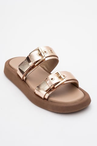 Finezza Leder Two-Strap Sandale (Women)