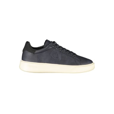 Blauer Blue Polyurethan Herren Sneaker