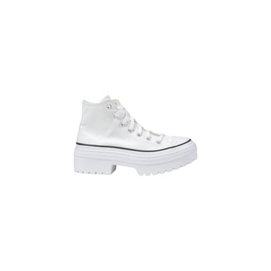 Converse Weiße Stoff Chunky Sneakers