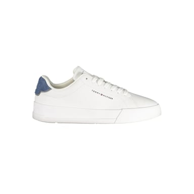 Tommy Hilfiger Weiße Polyurethan Männer Sneaker