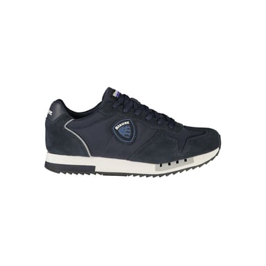 Blauer Blau Polyurethan Herren Sneaker