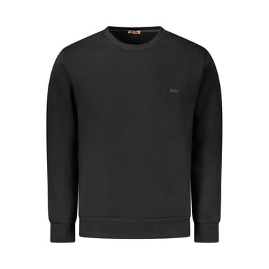 Rifle Schwarzes Baumwoll-Herren-Sweatshirt