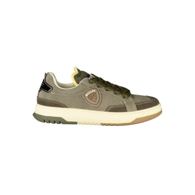 Blauer Verde Polyurethan Herren Sneaker