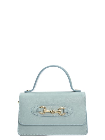 Isabella Rhea Türkis Rindsledertasche