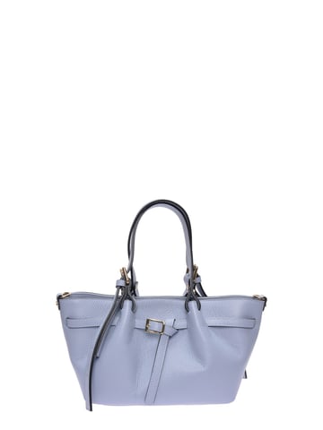 Luisa Vannini Türkis Rindsledertasche