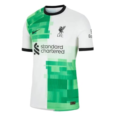 Nike Liverpool Fußballtrikot In Weiß Und Grün