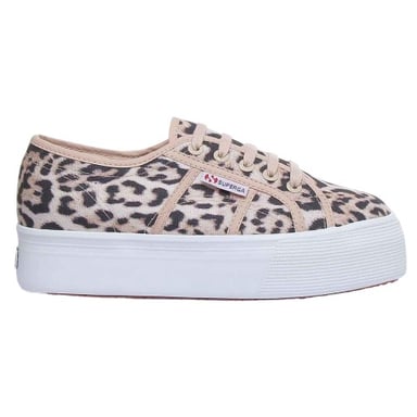 Superga - "2790" Jaguarmuster Sneaker für Damen (Beige)