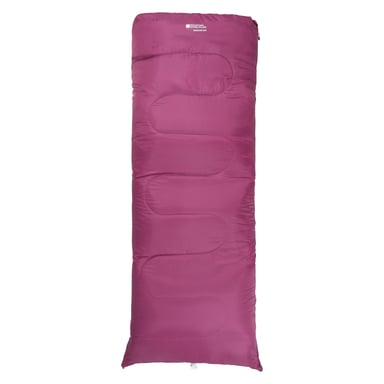 Mountain Warehouse - Schlafsack "Basecamp 200", Sommer (Beerenrot)
