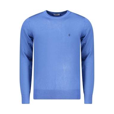 Coveri Moving Blu Viskose Herrenpullover
