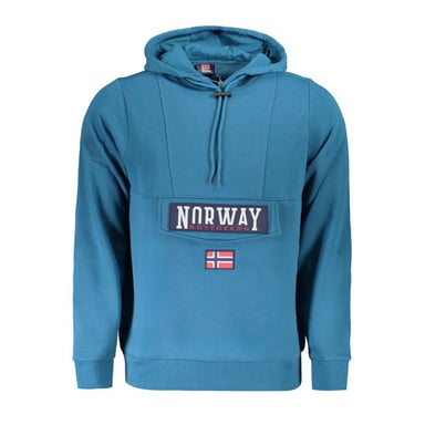Norwegen 1963 Blau Baumwoll Herren Sweatshirt