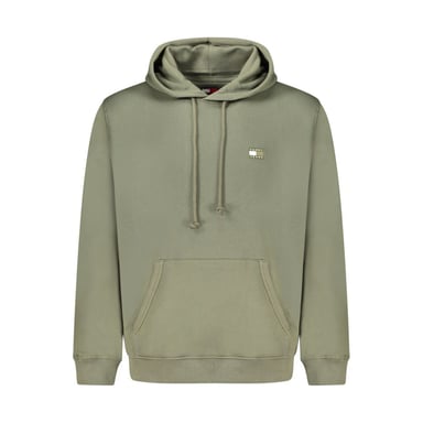 Tommy Hilfiger Verde Baumwoll-Herrenpullover Hoodie