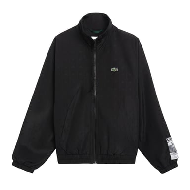 Lacoste - Trainingsjacke für Herren, kurz geschnitten (Schwarz)
