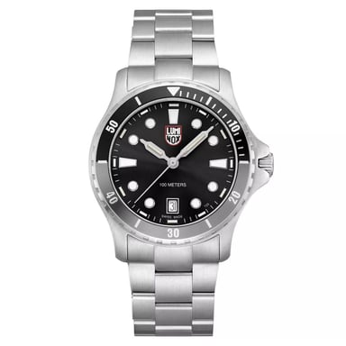 Luminox Graue Edelstahl-Sportuhr