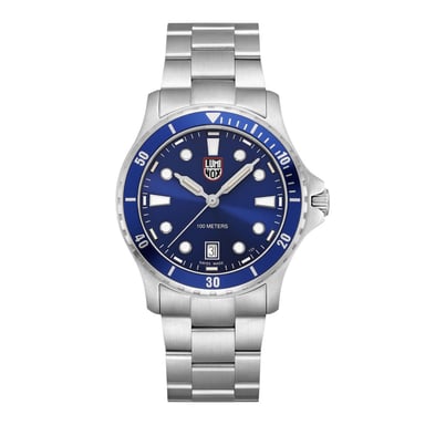 Luminox Graue Edelstahl Sportuhr
