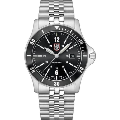 Luminox Graue Edelstahl Sportuhr