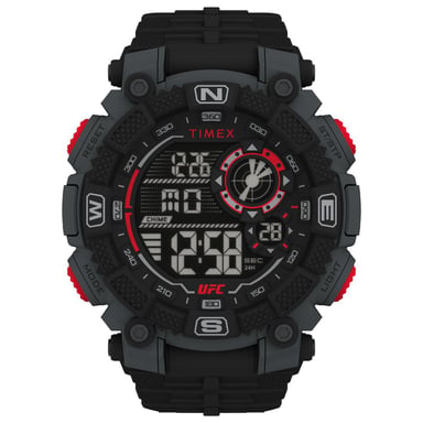 Timex Schwarze Gummisportuhr