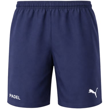 Puma teamLiga 7-Zoll Herren dunkelblaue Padel Shorts