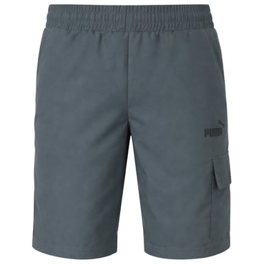 Puma Essentials Woven Herren Cargo-Shorts Grau