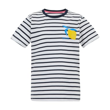 Regatta - "Bosley" T-Shirt für Kinder (Weiß/Marine)