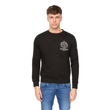 Duck and Cover - "Stoneham" Sweatshirt für Herren, Rundhalsausschnitt (Schwarz)