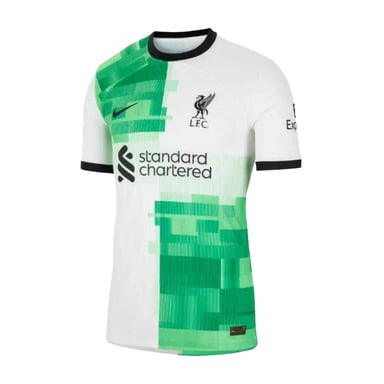 Nike - T-Shirt für Herren, Fußball (Weiß/Grün)