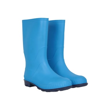 Mountain Warehouse - Kinder Gummistiefel, Unifarben (Blau)