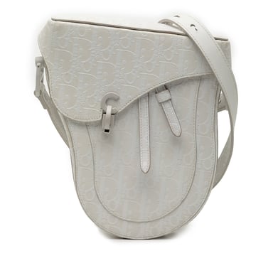 Gebrauchte oblique Kalbsleder Satteltasche Boxy Crossbody