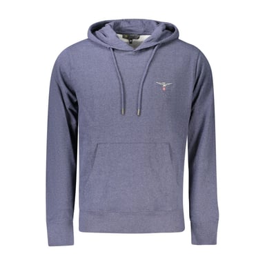 Accademia Militare Blaue Recycelte Baumwoll-Hoodie für Herren