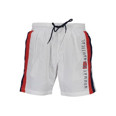 Norwegen 1963 Weiße Polyamid Herren Schwimm-Boxer