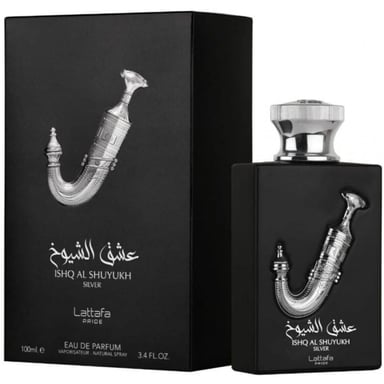 Lattafa Ishq Al Shuyukh Silber 100ml EDP Spray