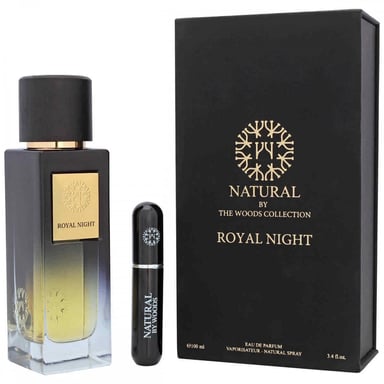 Die Woods Kollektion Natürlich von The Woods Kollektion Royal Night 2-teiliges Set 100ml EDP Spray und Reisezerstäuber